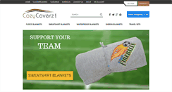Desktop Screenshot of cozycoverz.com